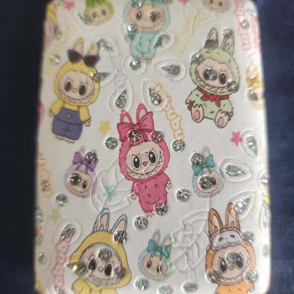 Labubu Monster makeup compact or pocket mirror with crystals NEW 3.5x2.5 inches - Picture 1 of 5